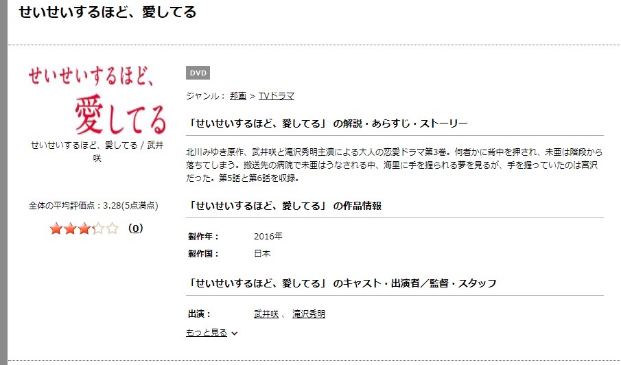 ドラマ せいせいするほど愛してるの配信情報 公式の無料見逃し動画視聴方法 Stop ドラマや映画を公式で無料見逃し配信動画をフル視聴する方法